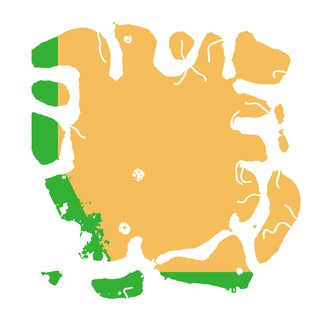 Biome Rust Map: Procedural Map, Size: 4000, Seed: 355526