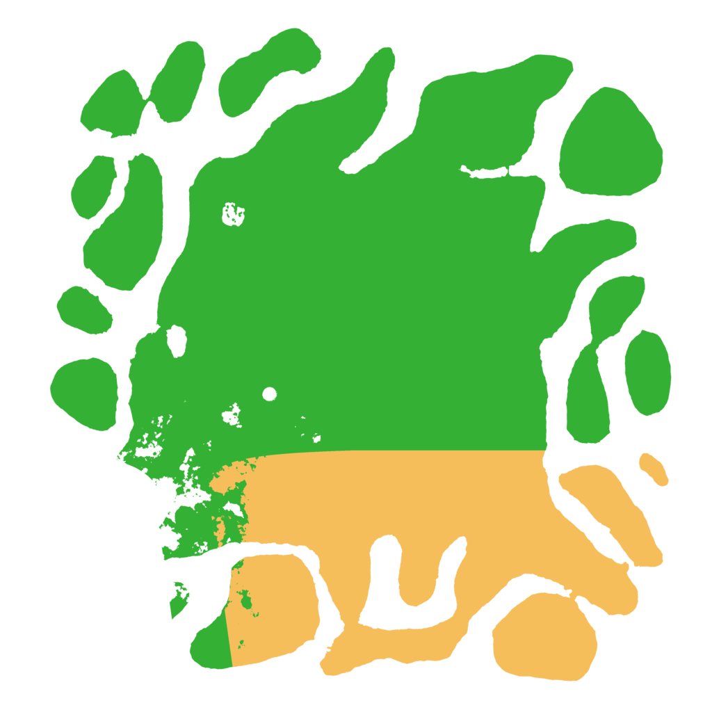 Biome Rust Map: Barren, Size: 4500, Seed: 3044267