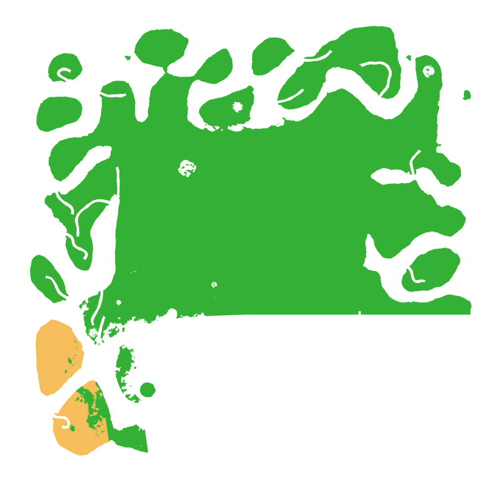 Biome Rust Map: Procedural Map, Size: 4500, Seed: 1280843