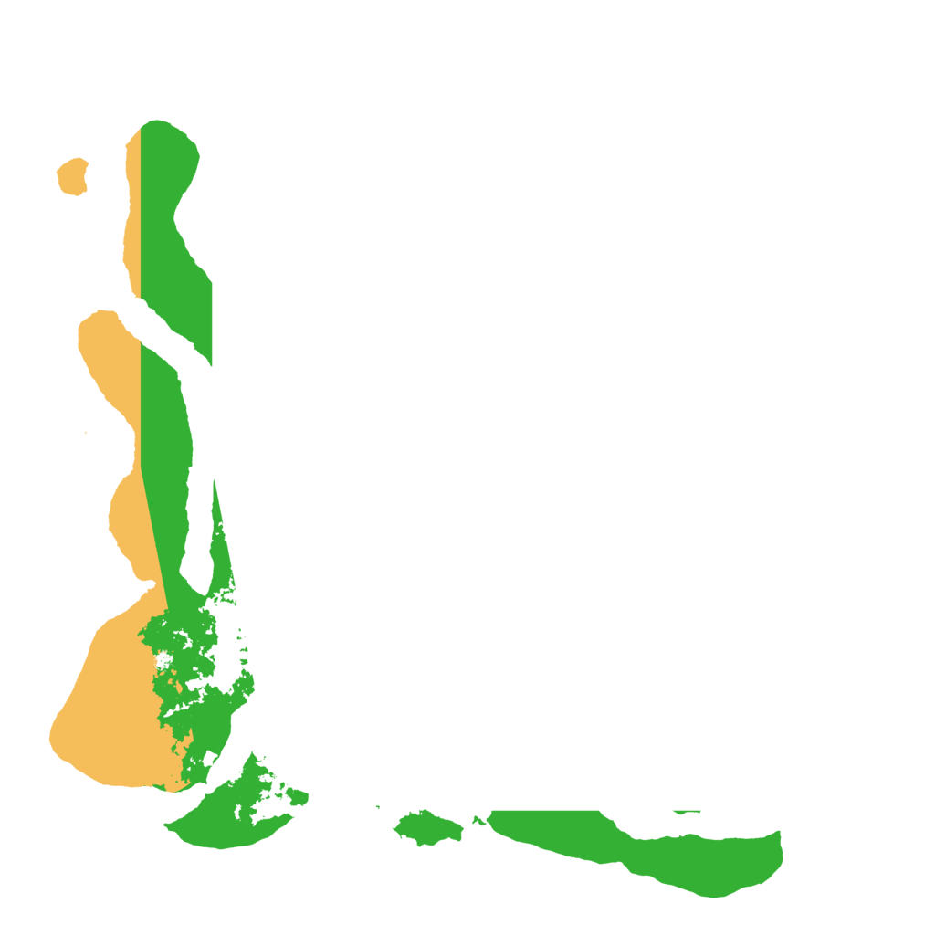 Biome Rust Map: Barren, Size: 4500, Seed: 6423817