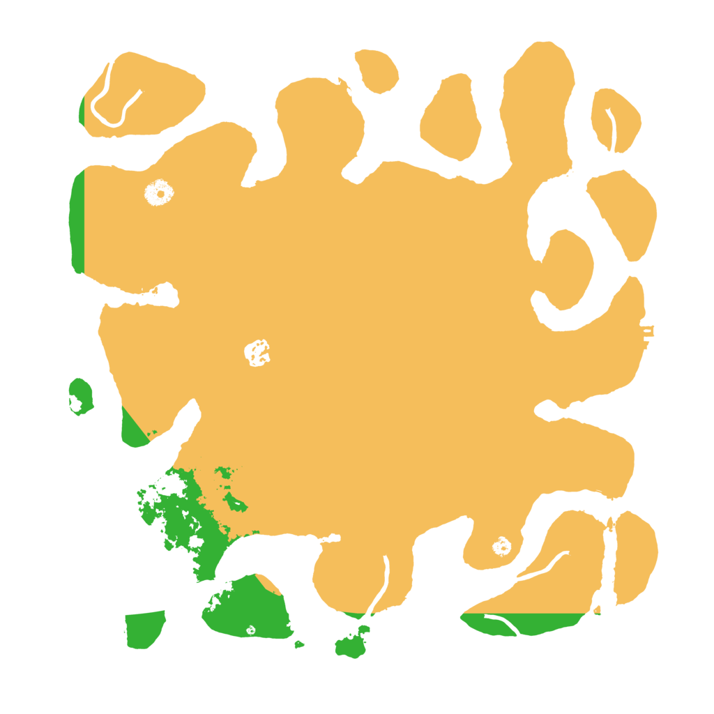 Biome Rust Map: Procedural Map, Size: 4000, Seed: 575445