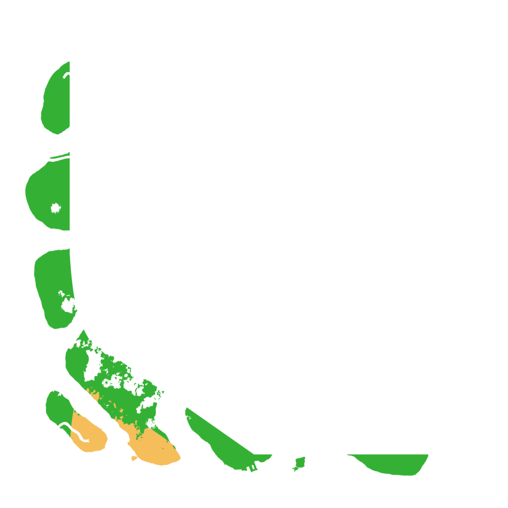 Biome Rust Map: Procedural Map, Size: 4500, Seed: 4768103