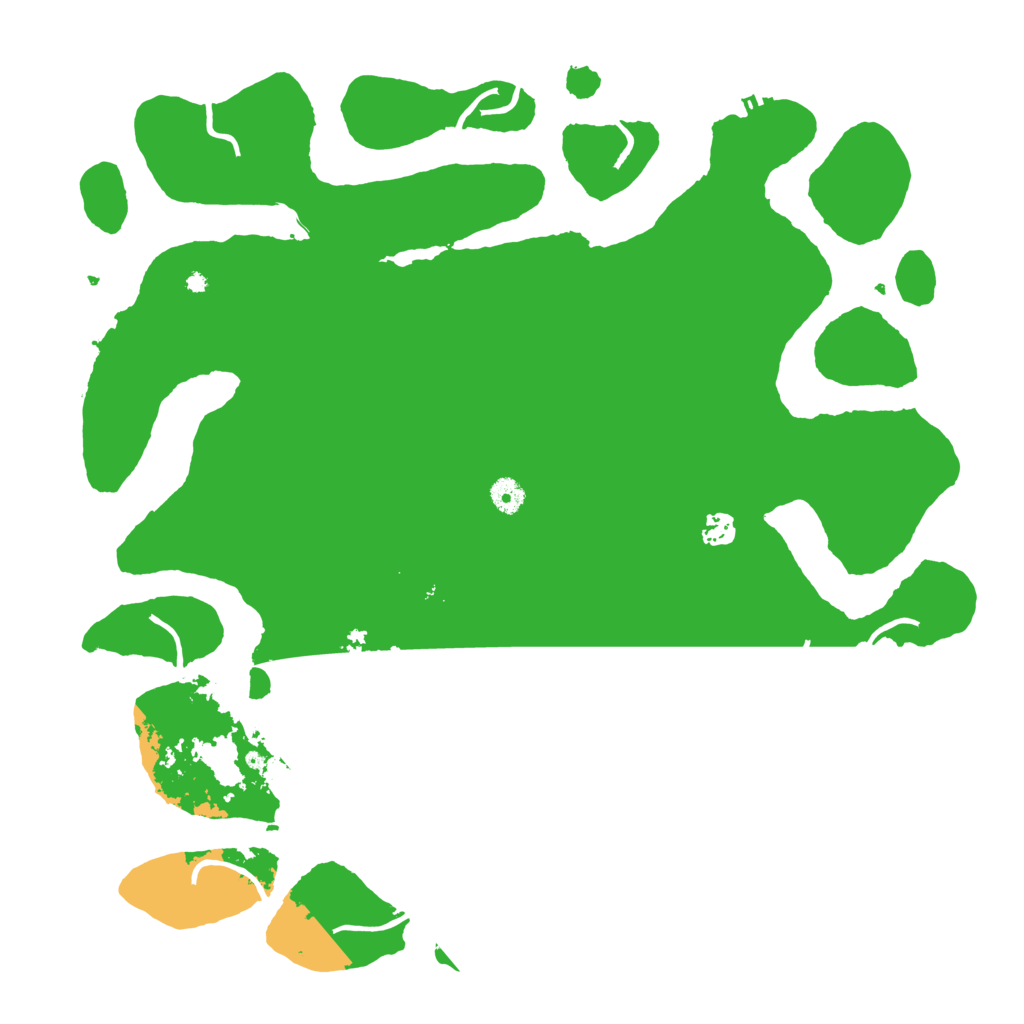 Biome Rust Map: Procedural Map, Size: 4500, Seed: 3391446