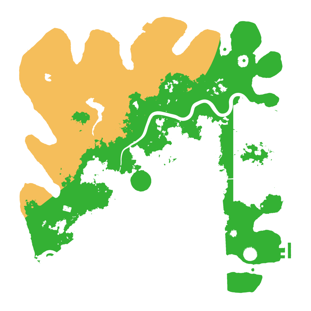 Biome Rust Map: Procedural Map, Size: 4000, Seed: 774732109