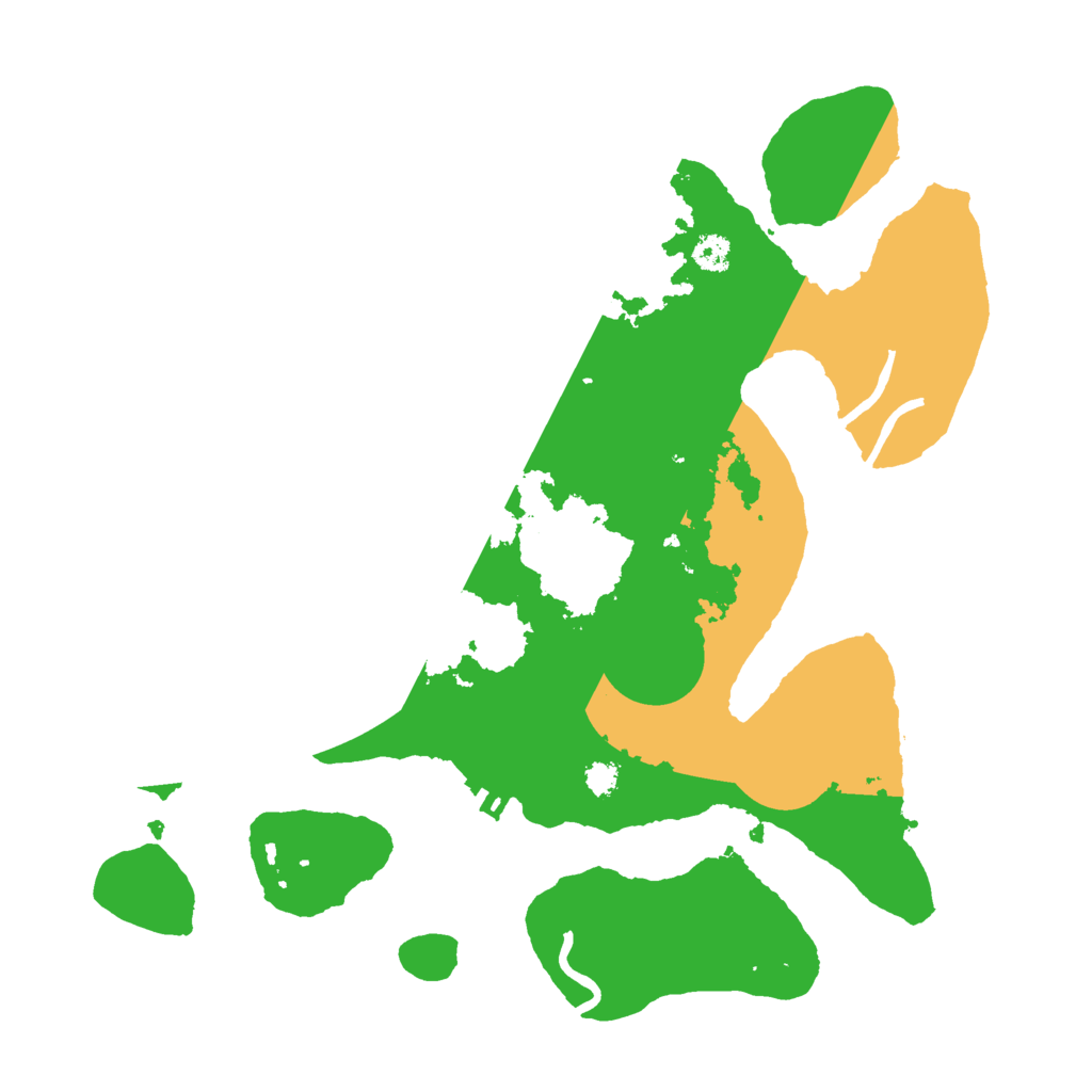 Biome Rust Map: Procedural Map, Size: 3000, Seed: 7897