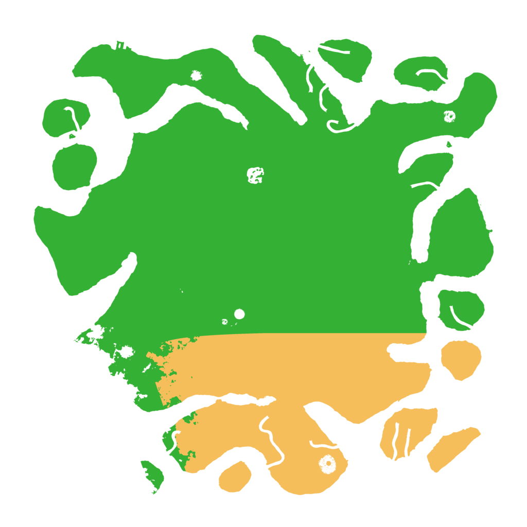 Biome Rust Map: Procedural Map, Size: 4500, Seed: 6764