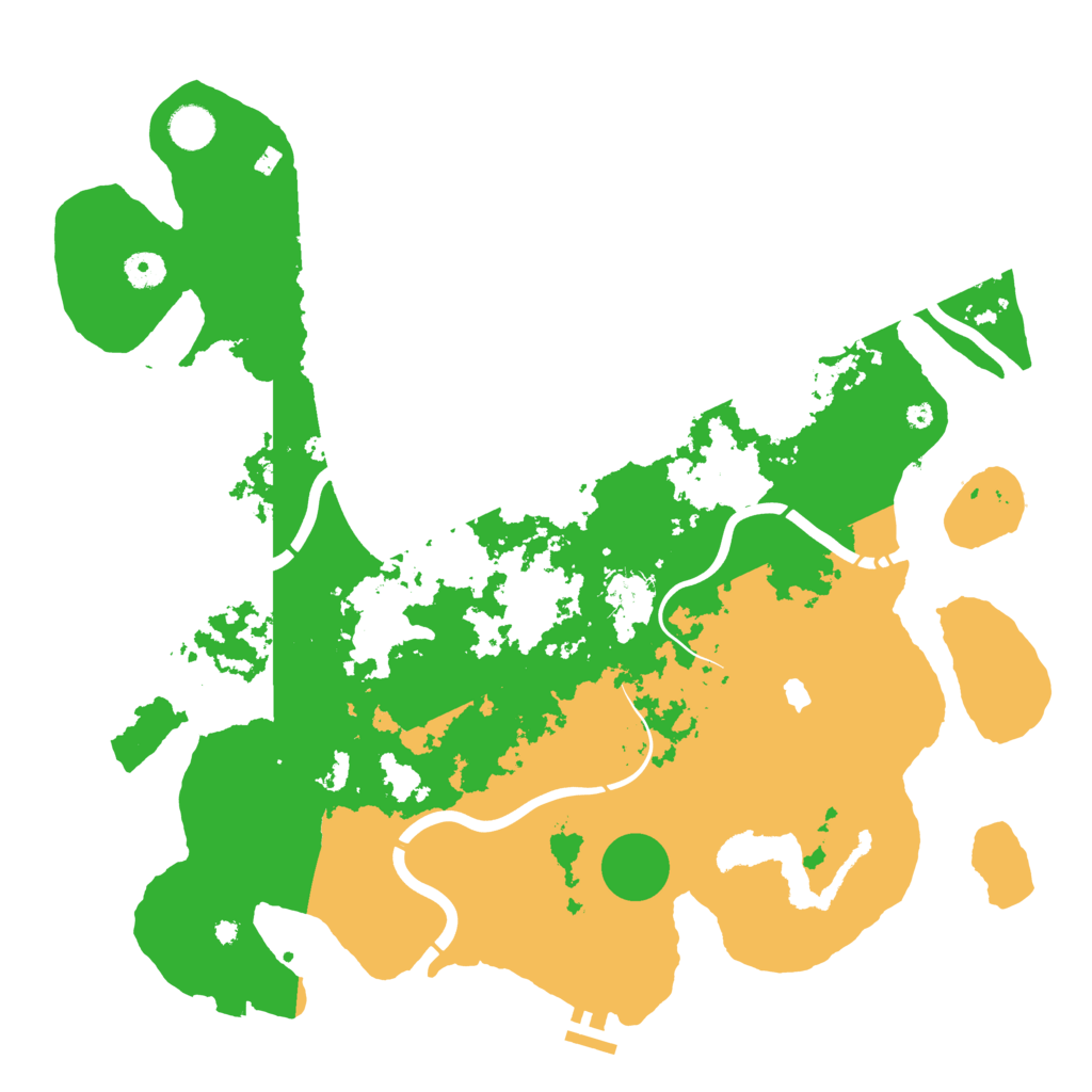 Biome Rust Map: Procedural Map, Size: 4250, Seed: 21268