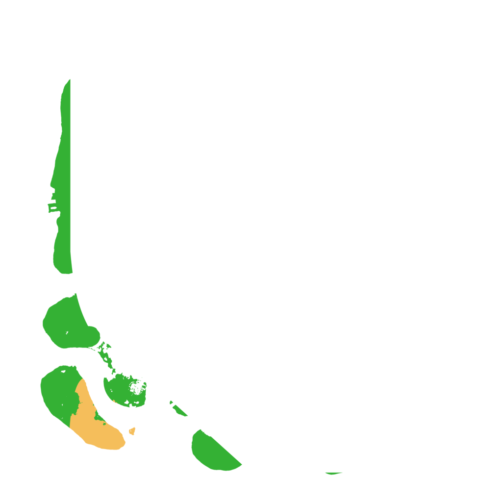 Biome Rust Map: Procedural Map, Size: 3500, Seed: 2358463