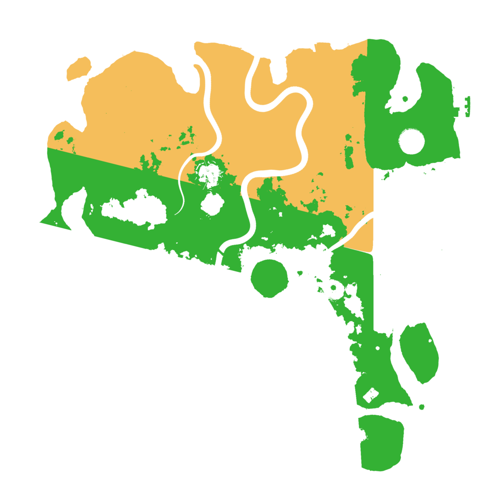 Biome Rust Map: Procedural Map, Size: 3650, Seed: 1611383370