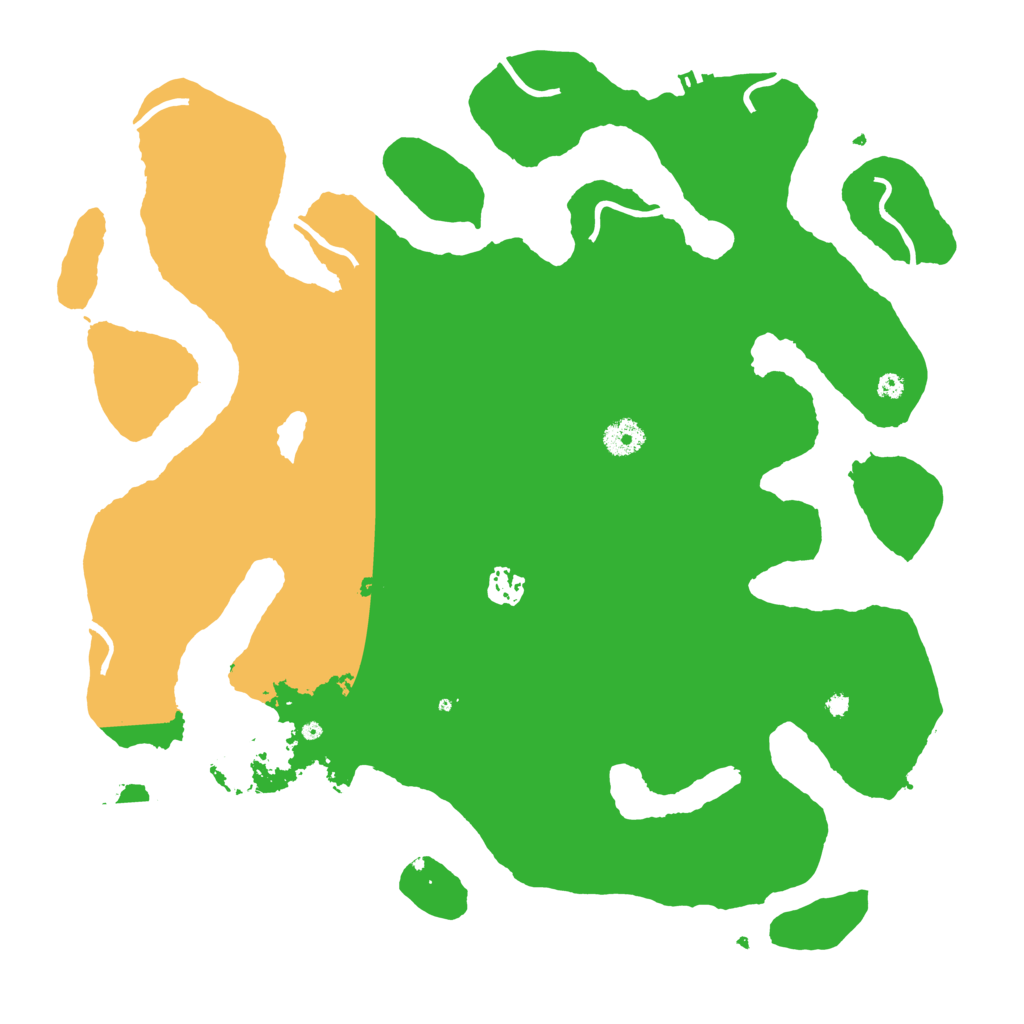 Biome Rust Map: Procedural Map, Size: 4000, Seed: 244076