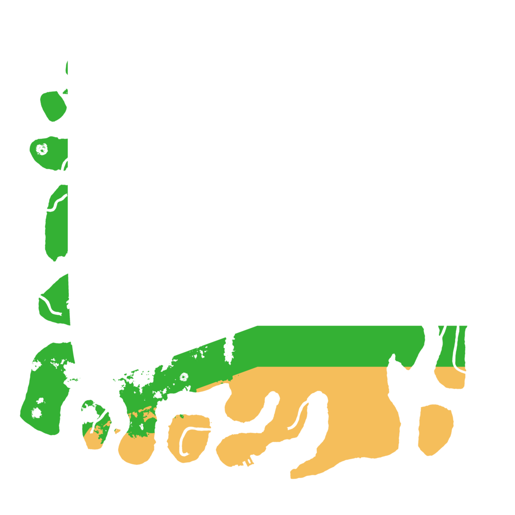 Biome Rust Map: Procedural Map, Size: 4500, Seed: 404934