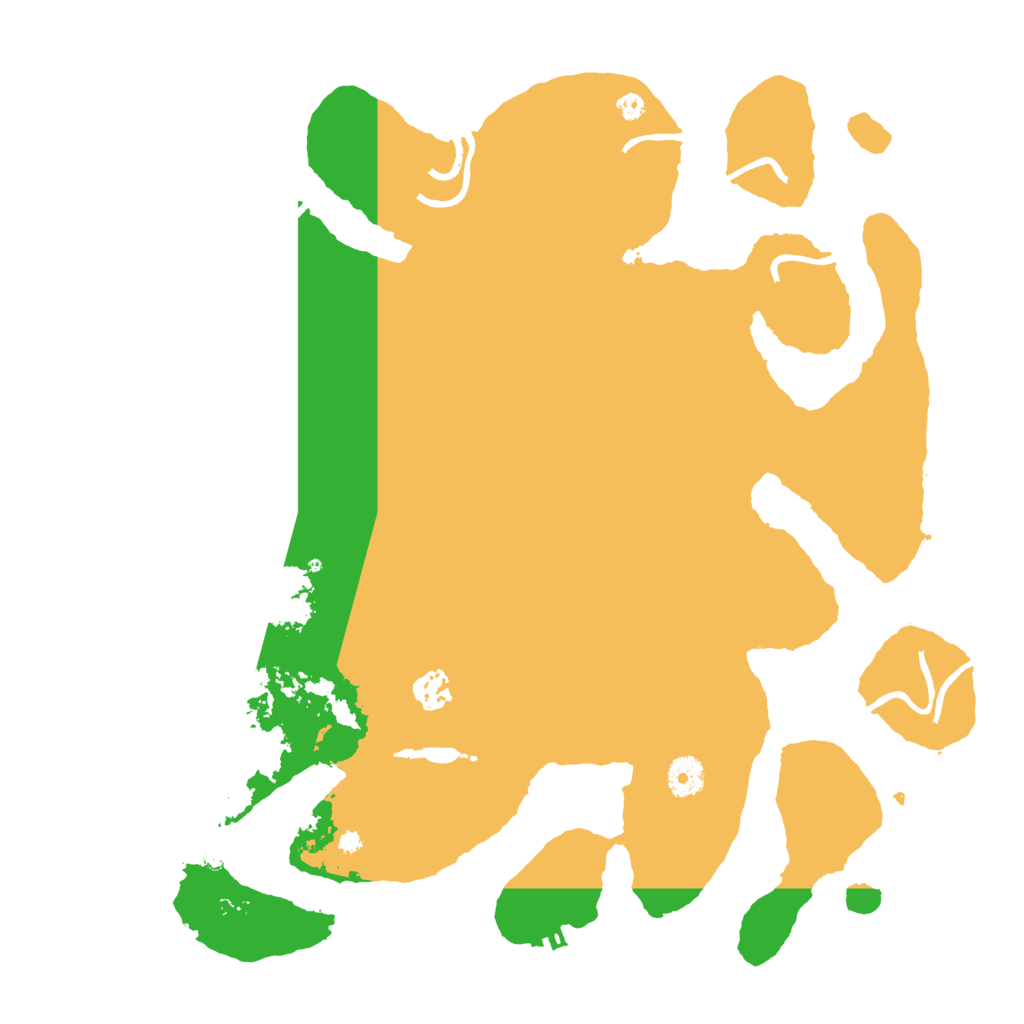 Biome Rust Map: Procedural Map, Size: 3950, Seed: 1398064232