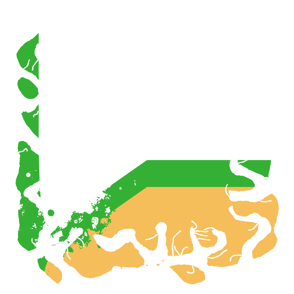 Biome Rust Map: Procedural Map, Size: 6000, Seed: 32832173