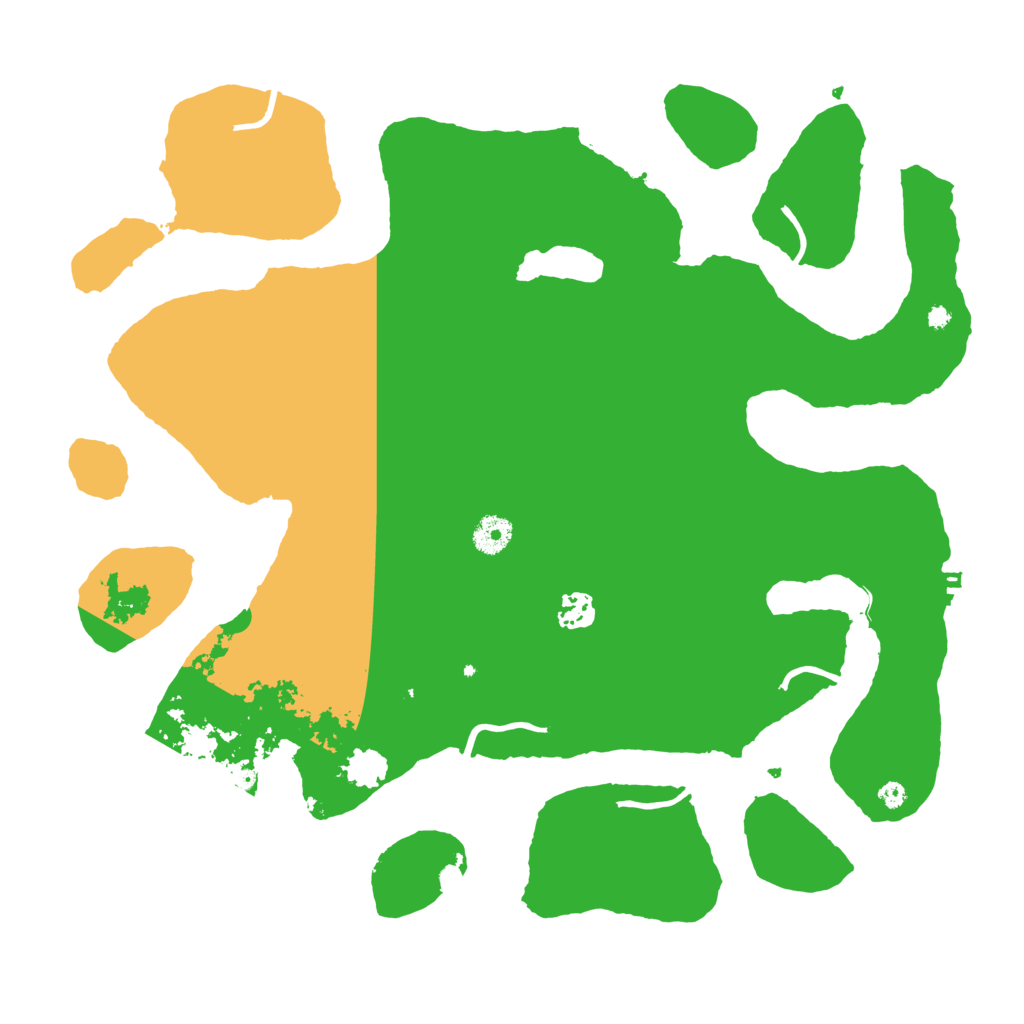 Biome Rust Map: Procedural Map, Size: 4000, Seed: 2021123084