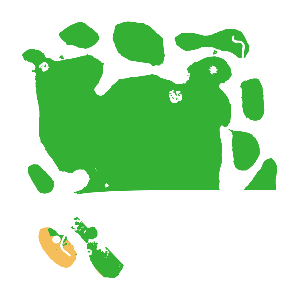 Biome Rust Map: Procedural Map, Size: 3400, Seed: 1219196