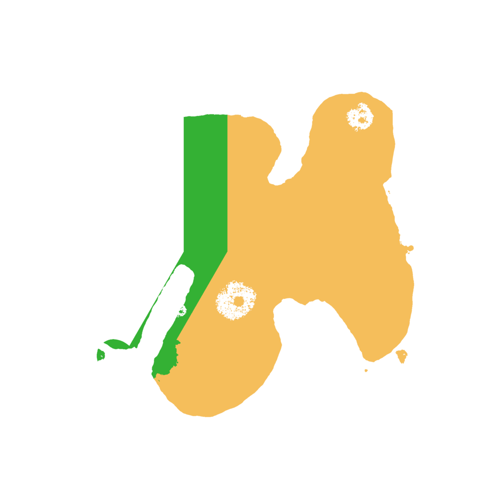 Biome Rust Map: Procedural Map, Size: 2000, Seed: 8