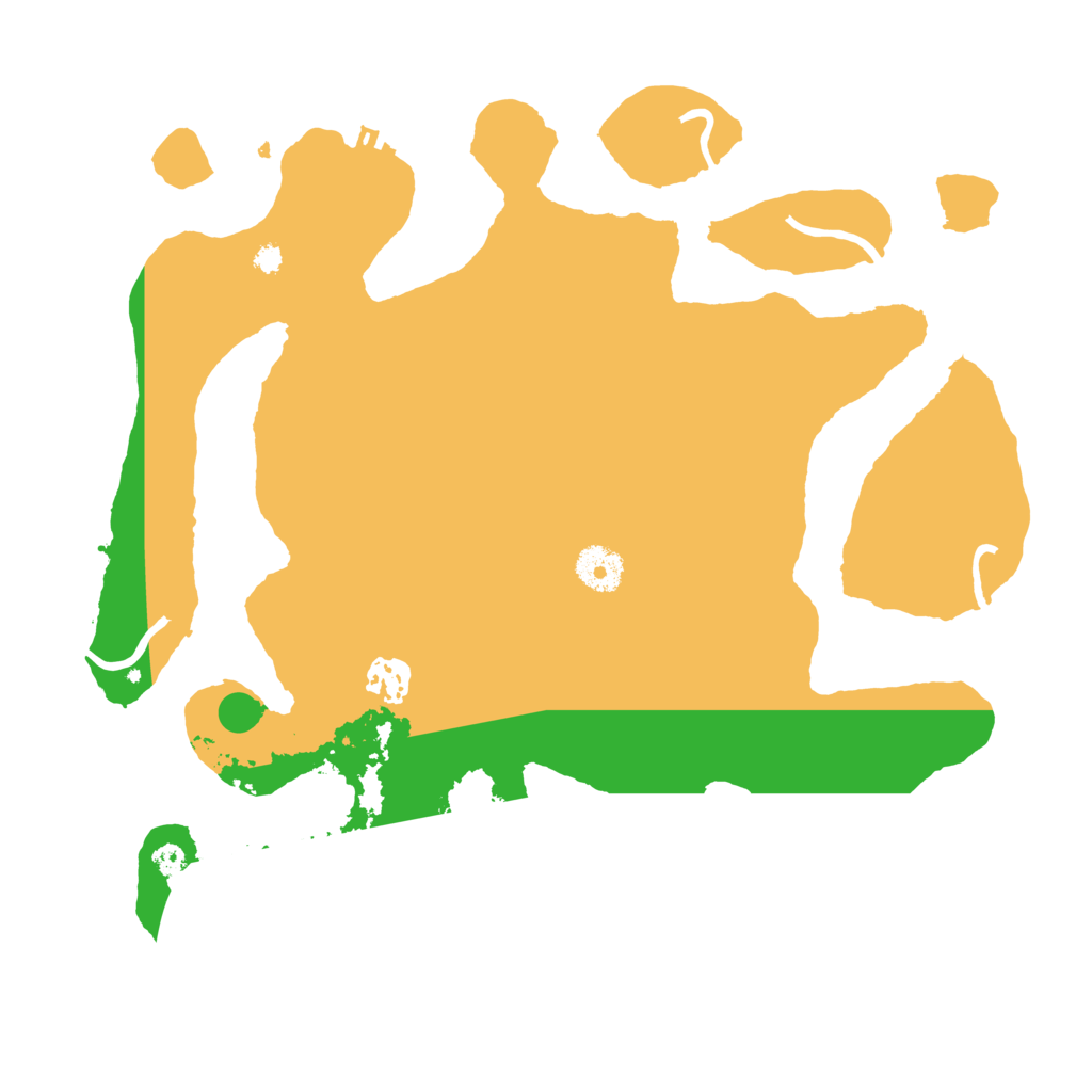 Biome Rust Map: Procedural Map, Size: 3550, Seed: 759185