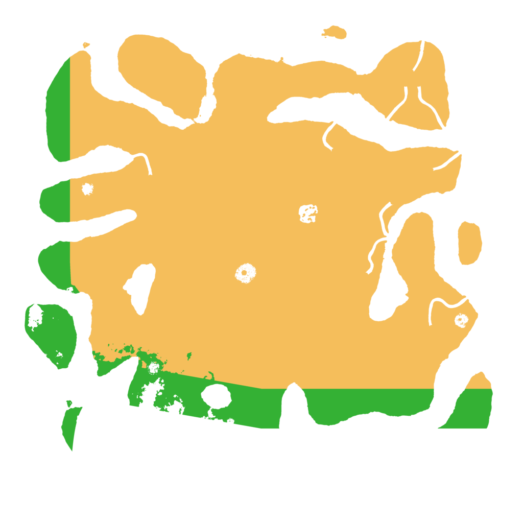 Biome Rust Map: Procedural Map, Size: 4000, Seed: 153506