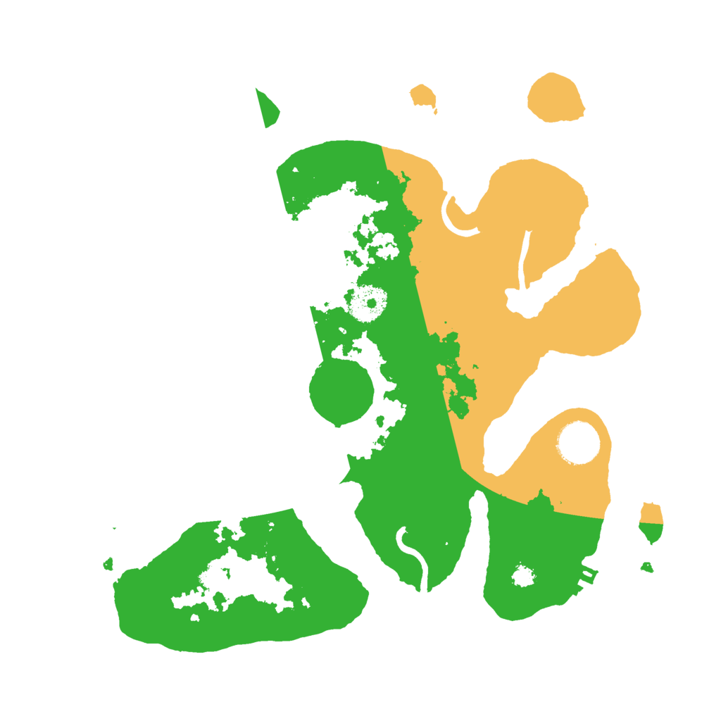 Biome Rust Map: Procedural Map, Size: 3000, Seed: 477