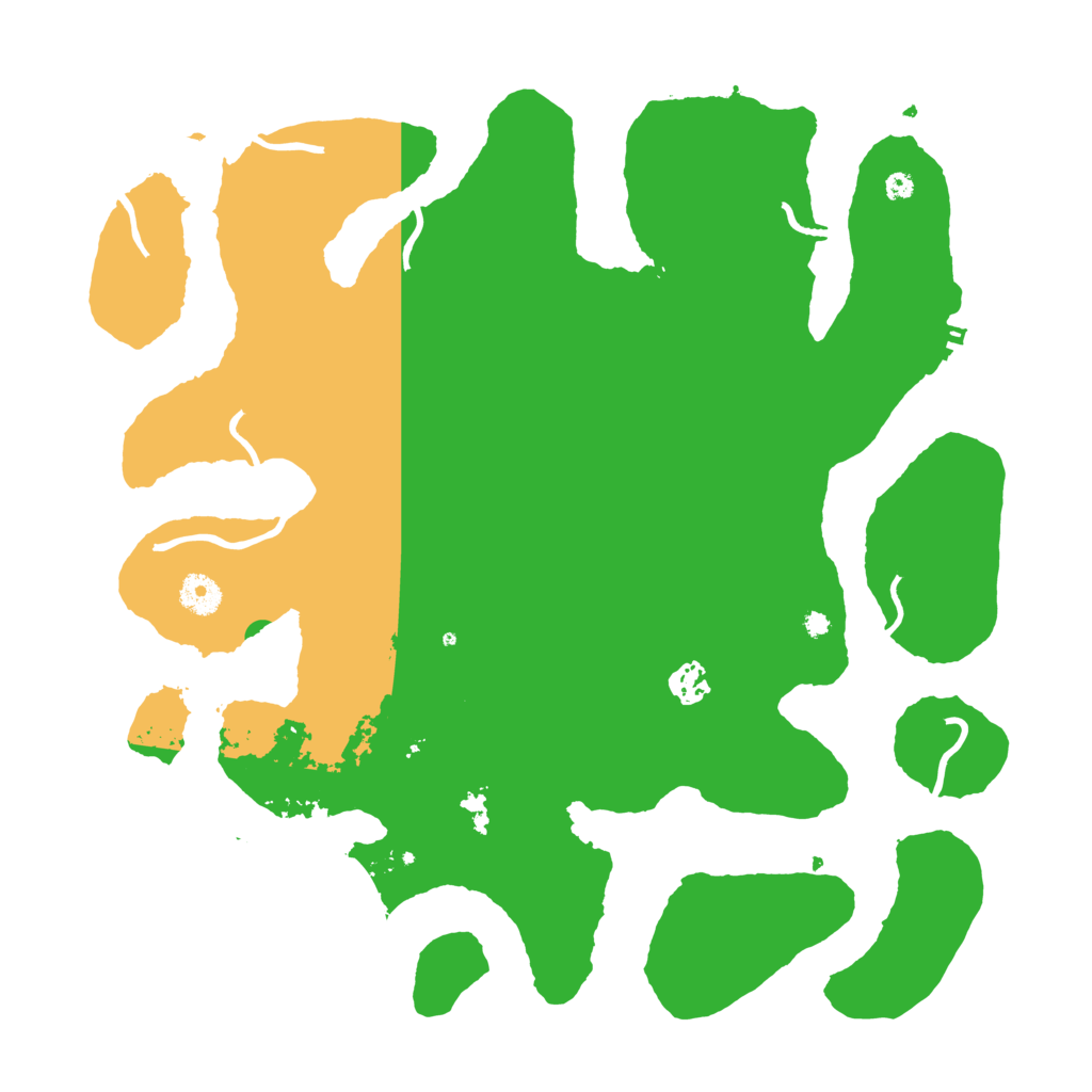 Biome Rust Map: Procedural Map, Size: 4000, Seed: 535604