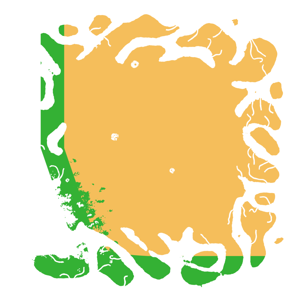 Biome Rust Map: Procedural Map, Size: 6000, Seed: 60000943