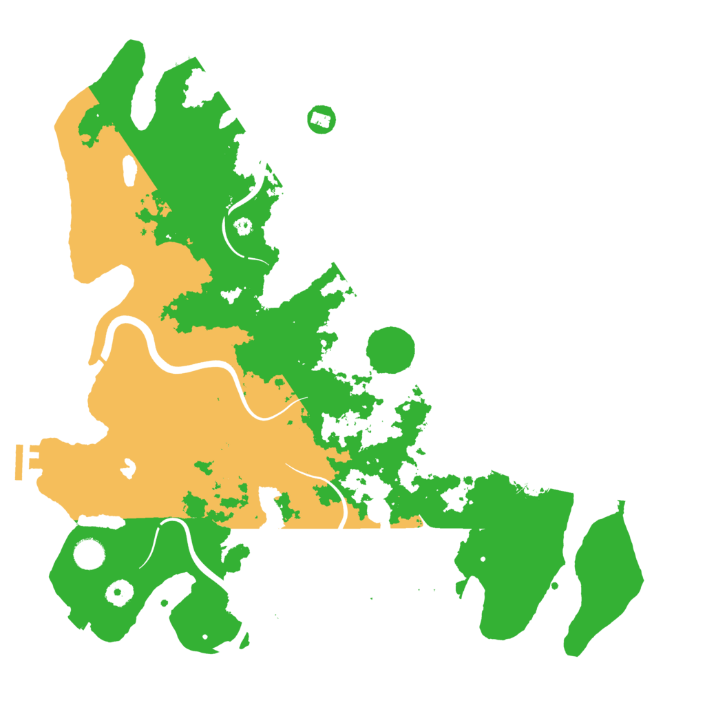 Biome Rust Map: Procedural Map, Size: 4000, Seed: 63462