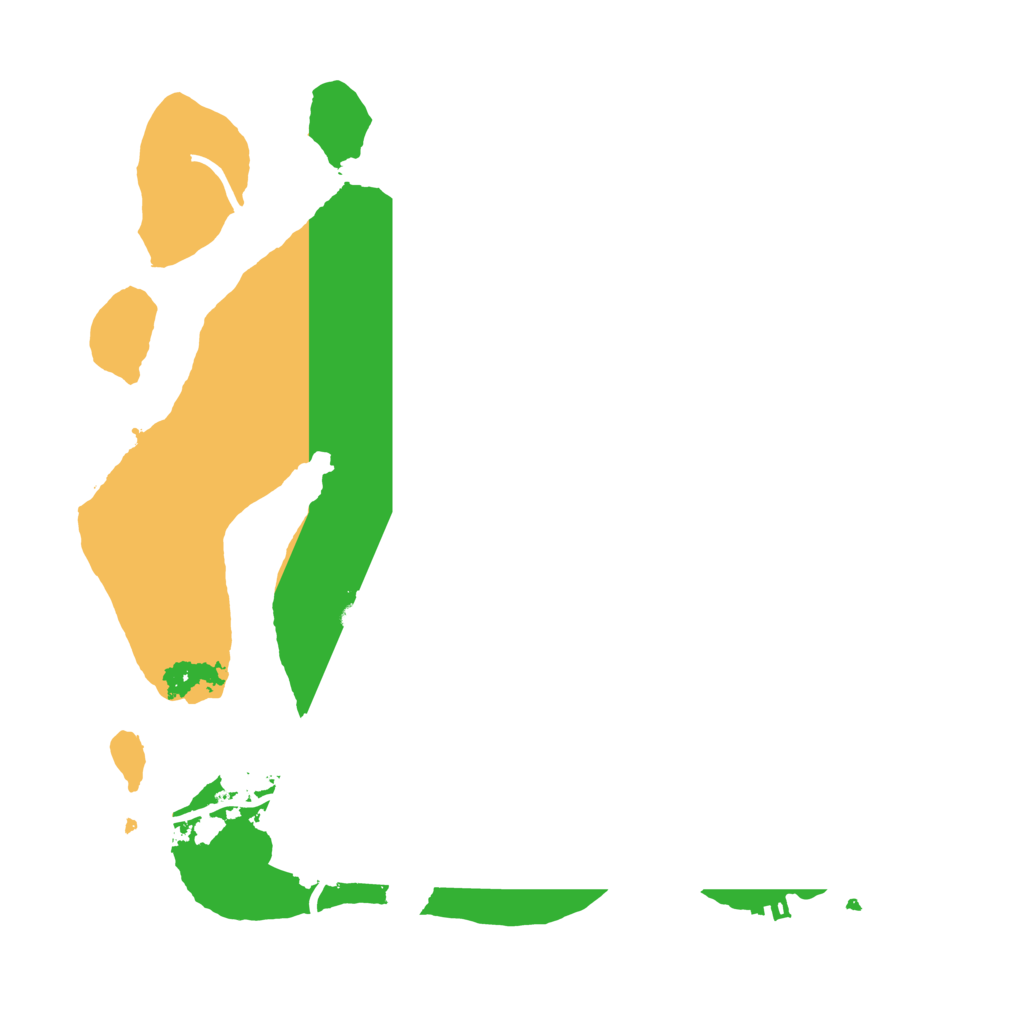 Biome Rust Map: Procedural Map, Size: 3550, Seed: 462968