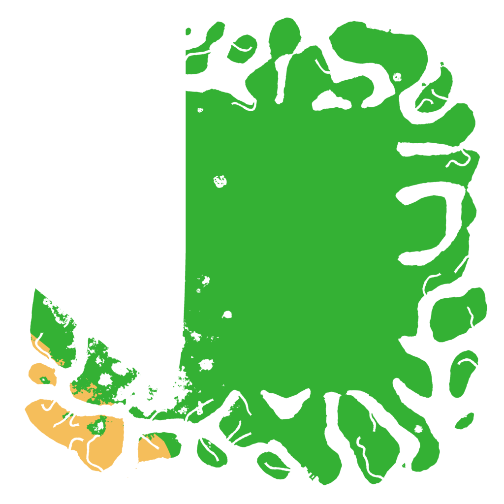 Biome Rust Map: Procedural Map, Size: 6000, Seed: 105304268