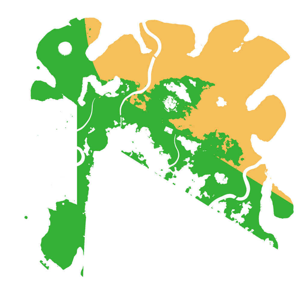 Biome Rust Map: Procedural Map, Size: 4000, Seed: 1022