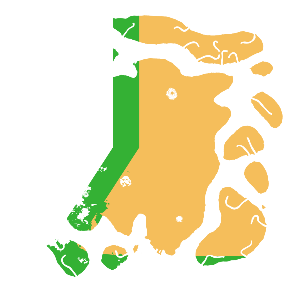 Biome Rust Map: Procedural Map, Size: 4000, Seed: 2398158