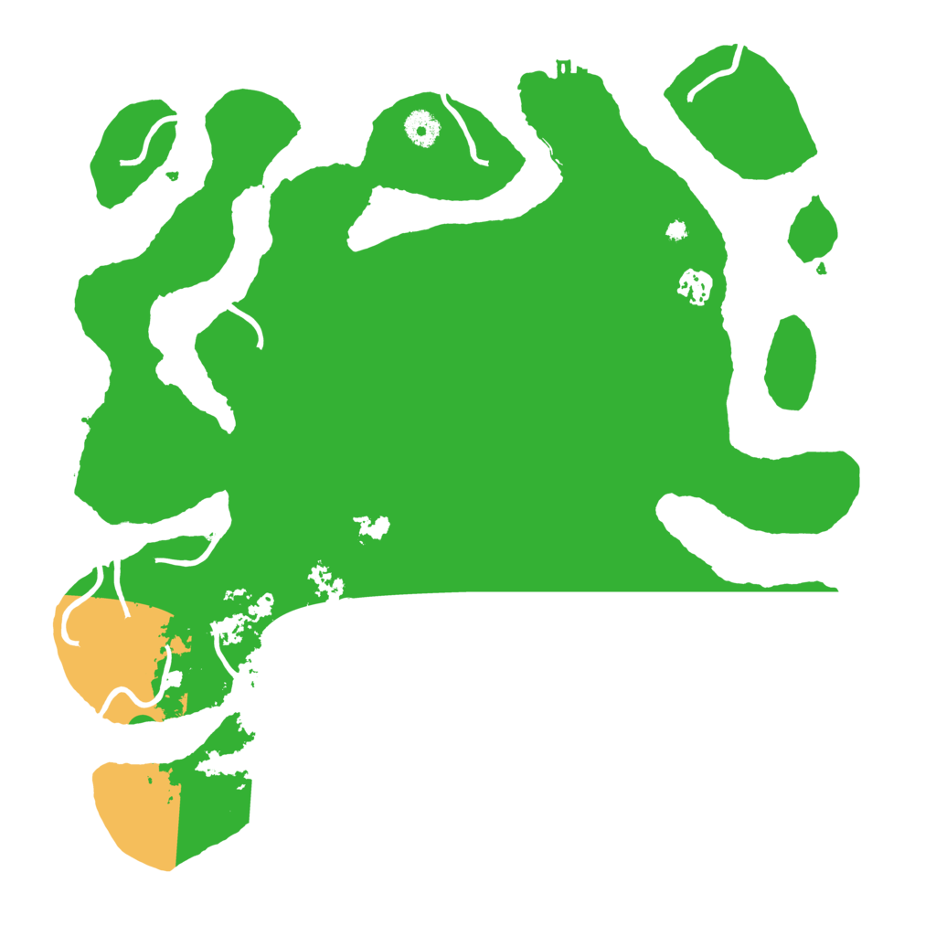 Biome Rust Map: Procedural Map, Size: 4000, Seed: 319125