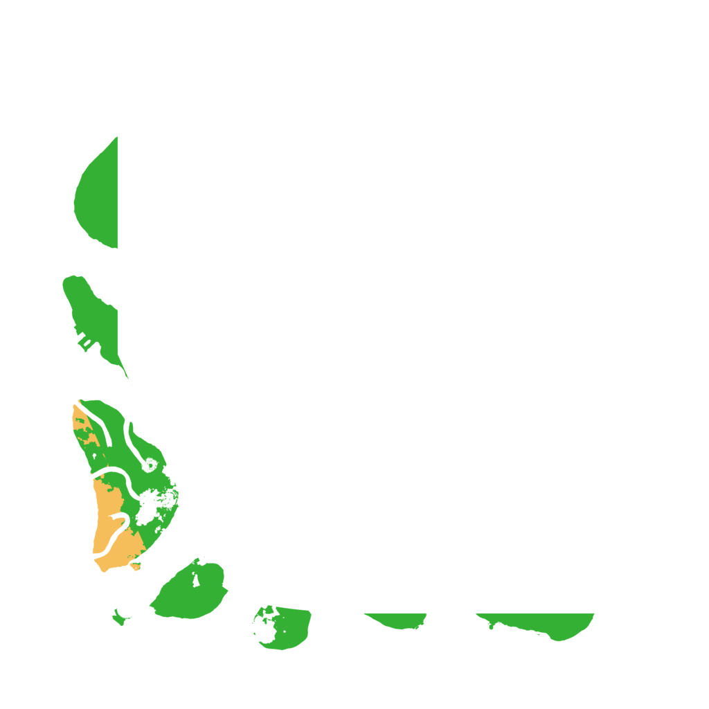 Biome Rust Map: Procedural Map, Size: 3550, Seed: 690787