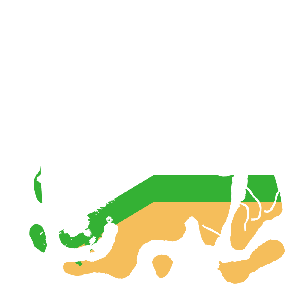 Biome Rust Map: Procedural Map, Size: 3500, Seed: 67631