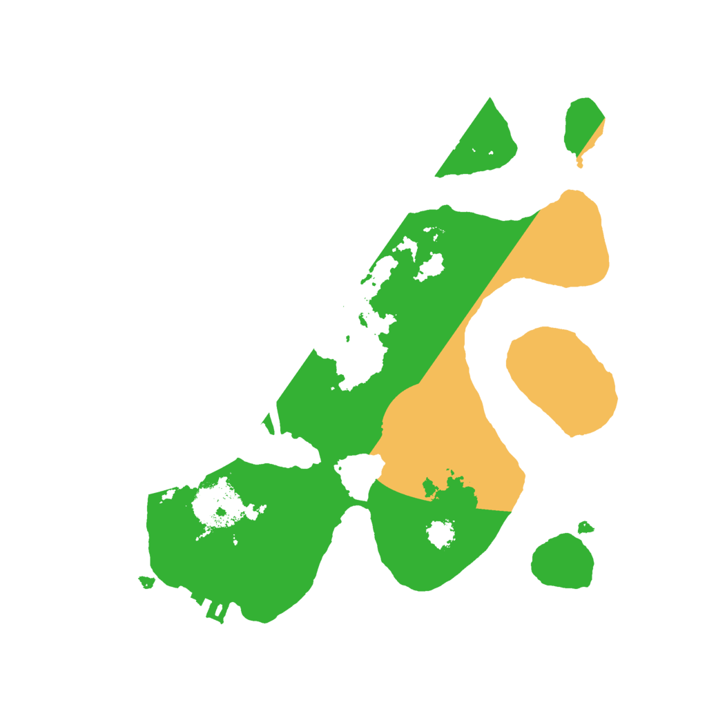 Biome Rust Map: Procedural Map, Size: 2350, Seed: 17933998