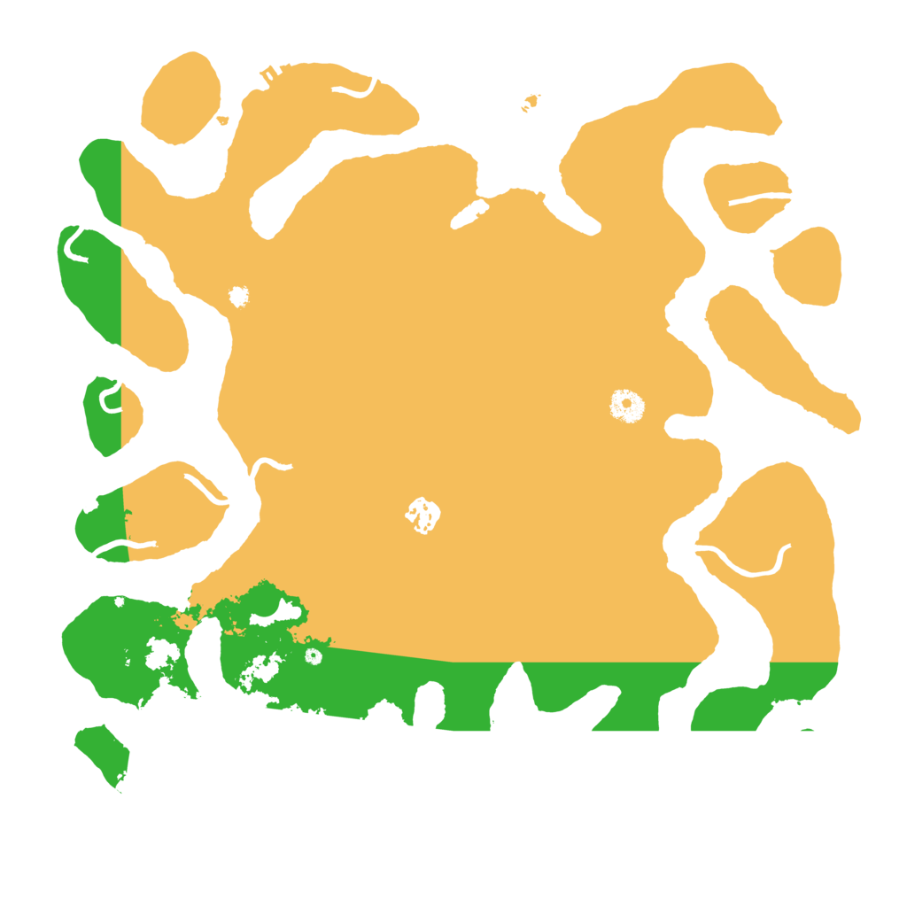 Biome Rust Map: Procedural Map, Size: 4000, Seed: 102029