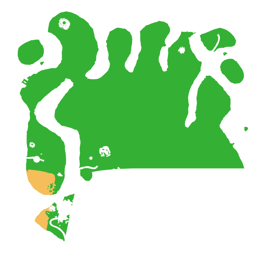 Biome Rust Map: Procedural Map, Size: 3550, Seed: 206648