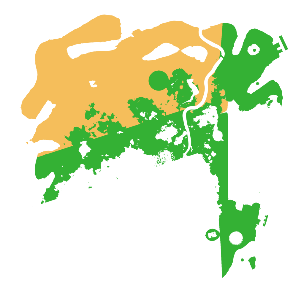 Biome Rust Map: Procedural Map, Size: 4000, Seed: 271553