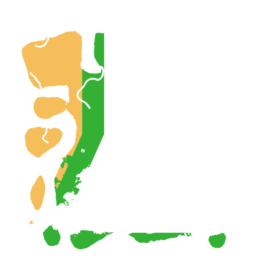 Biome Rust Map: Procedural Map, Size: 3550, Seed: 755988