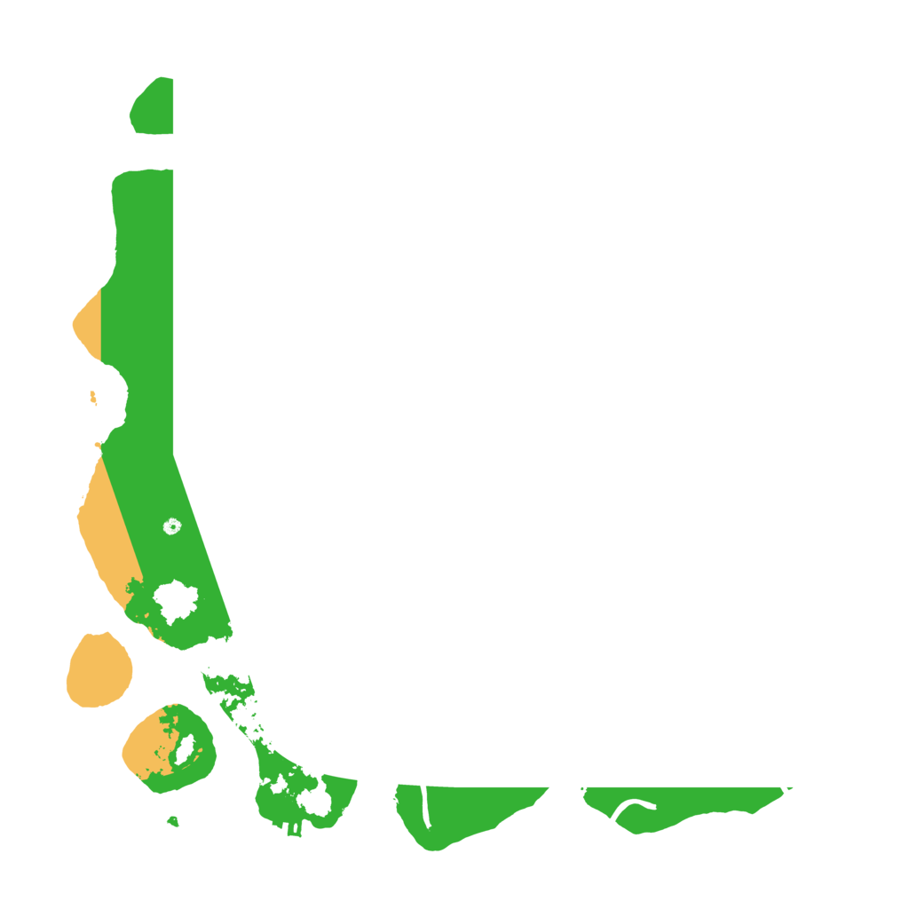 Biome Rust Map: Procedural Map, Size: 4000, Seed: 23423451