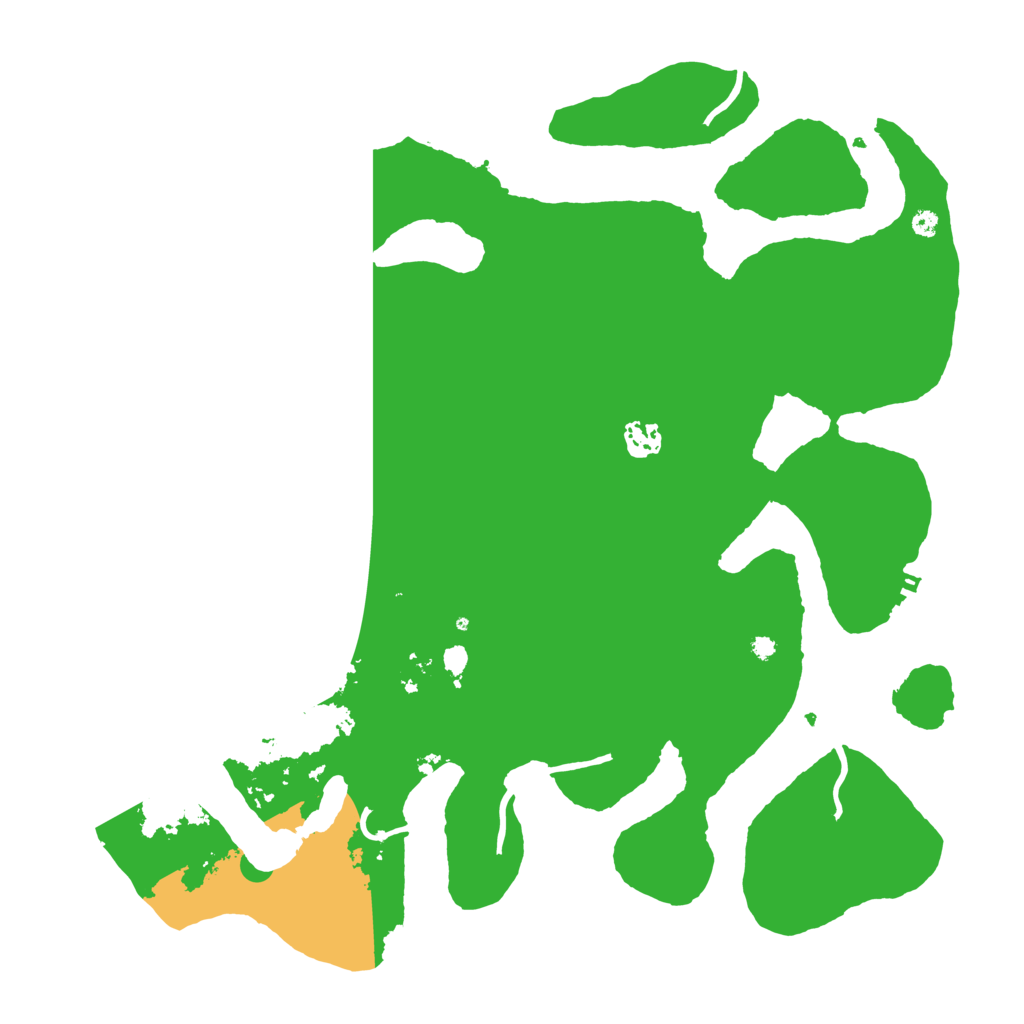 Biome Rust Map: Procedural Map, Size: 4000, Seed: 309667