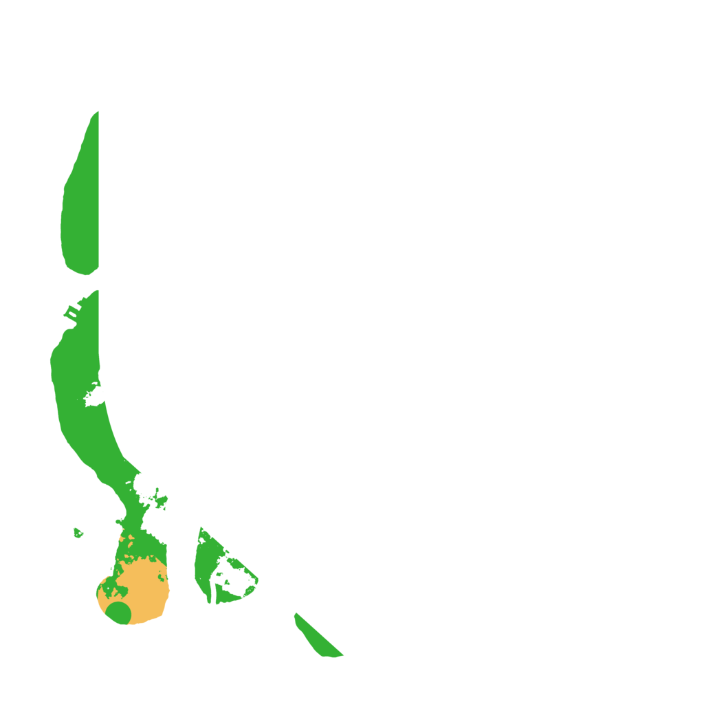 Biome Rust Map: Procedural Map, Size: 3550, Seed: 469339