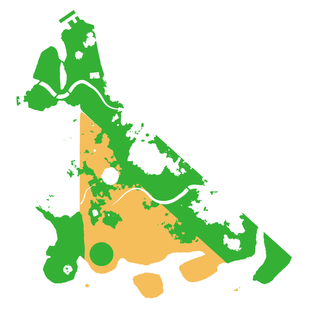 Biome Rust Map: Procedural Map, Size: 3550, Seed: 469339