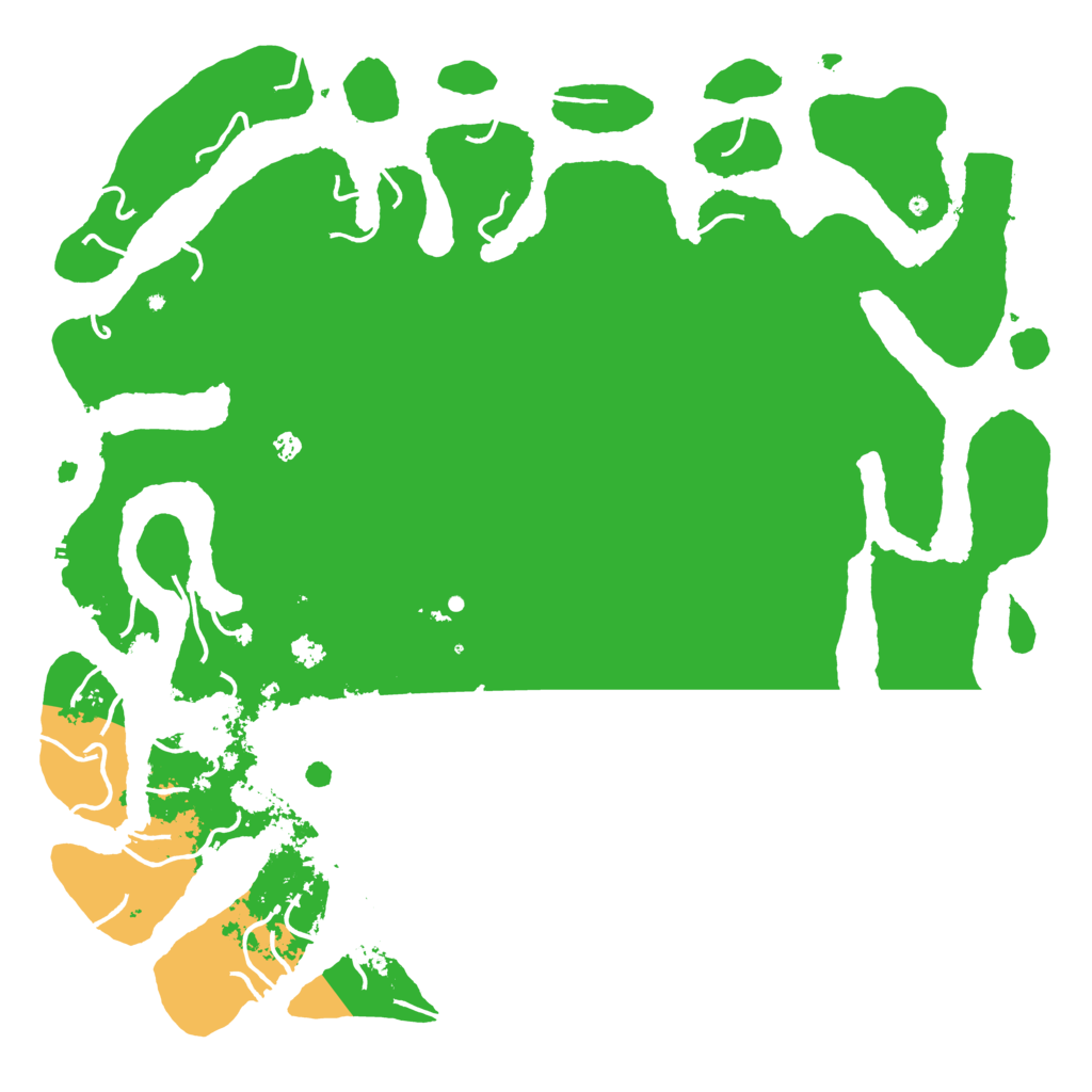 Biome Rust Map: Procedural Map, Size: 6000, Seed: 11589352