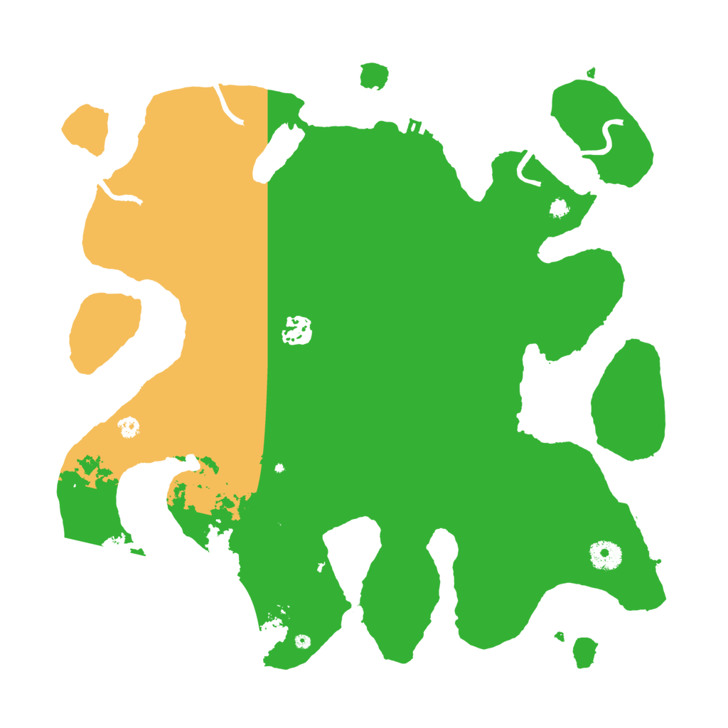 Biome Rust Map: Procedural Map, Size: 3550, Seed: 629831