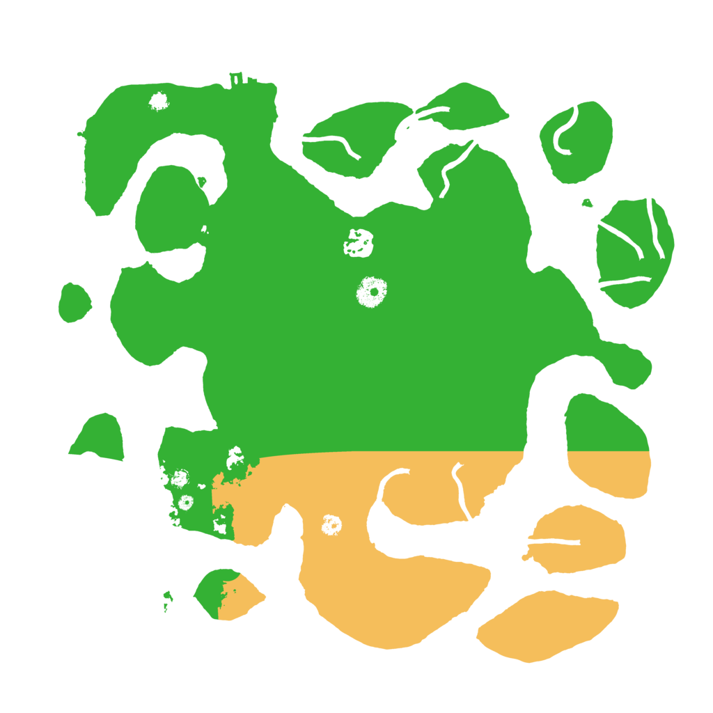 Biome Rust Map: Procedural Map, Size: 3550, Seed: 184308