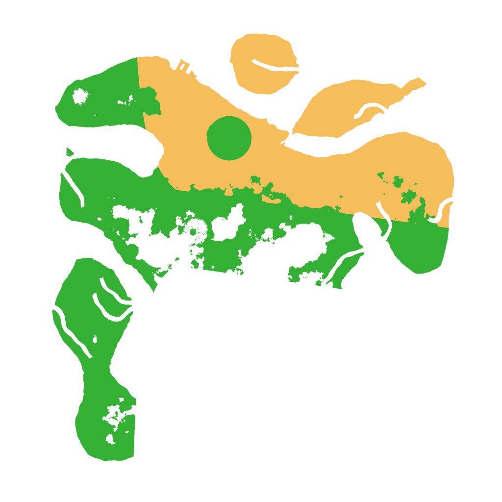 Biome Rust Map: Procedural Map, Size: 2999, Seed: 18233230