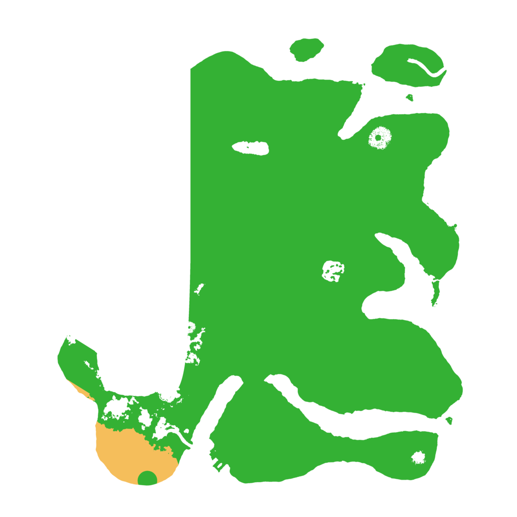 Biome Rust Map: Procedural Map, Size: 3500, Seed: 683193972