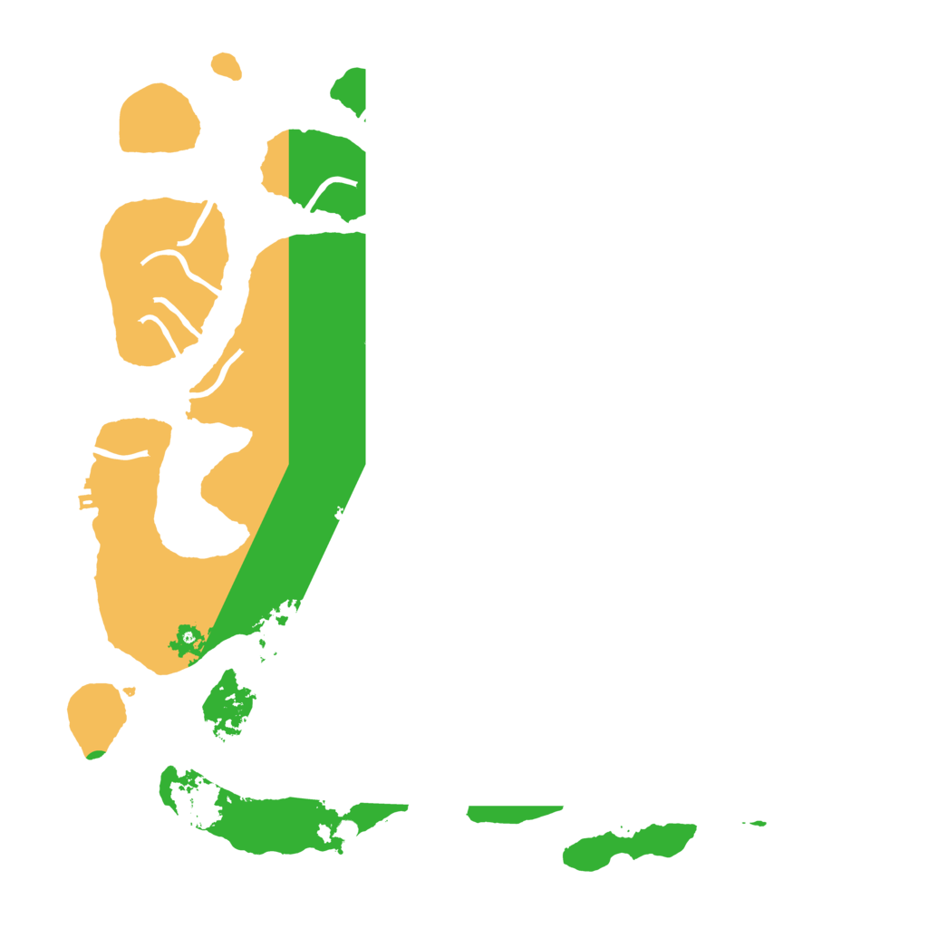 Biome Rust Map: Procedural Map, Size: 4000, Seed: 529663
