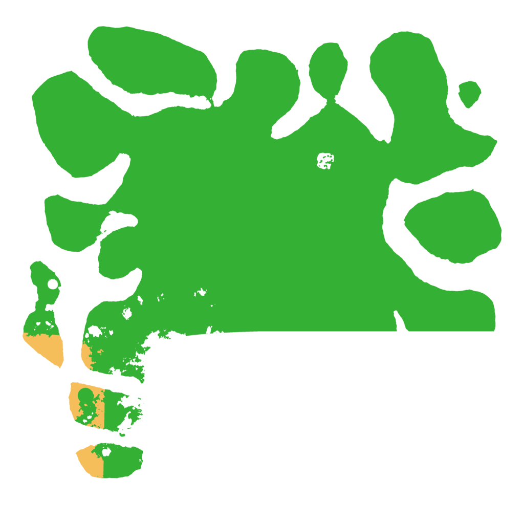 Biome Rust Map: Barren, Size: 4500, Seed: 850956