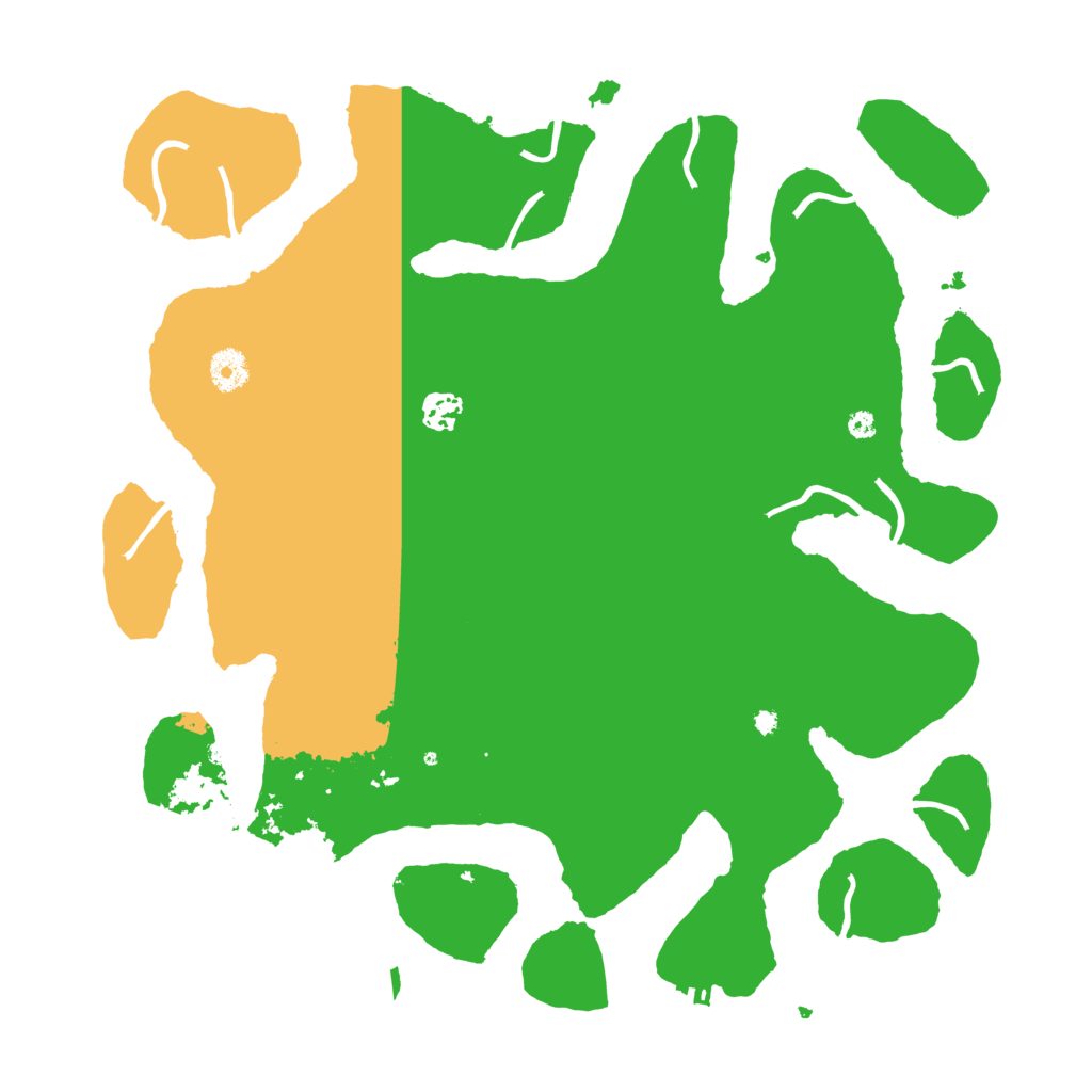 Biome Rust Map: Procedural Map, Size: 4000, Seed: 876670